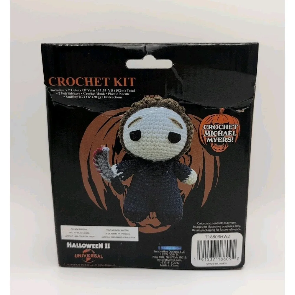 Halloween‎ II Michael Myers Crochet Kit Horror Collectible Craft New